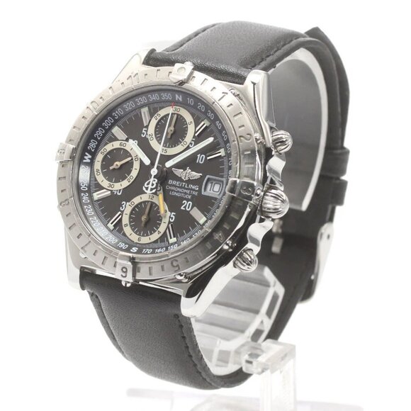 BREITLING Chronomat Longitude A20348 GMT gray Dial Automatic Men's